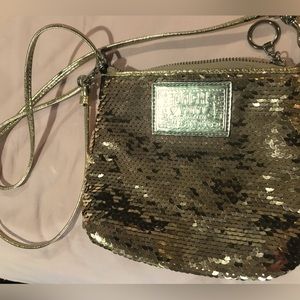 Sequin Coach Poppy Collection Purse